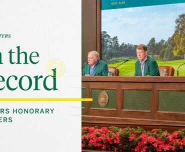 The 2025 Honorary Starters: Jack Nicklaus, Gary Player and Tom Watson | The Masters