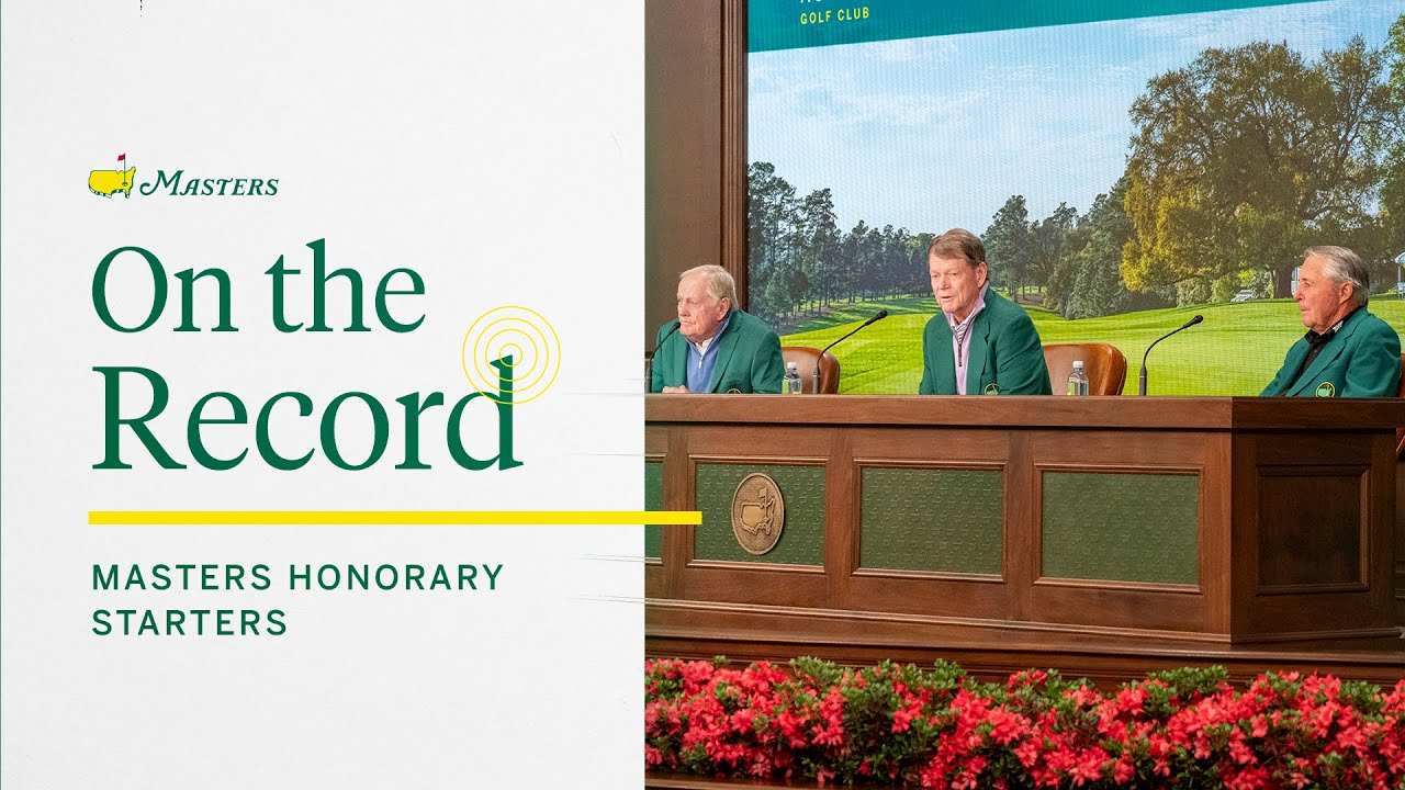 The 2025 Honorary Starters: Jack Nicklaus, Gary Player and Tom Watson | The Masters The 2025 Honorary Starters: Jack Nicklaus, Gary Player and Tom Watson | The Masters