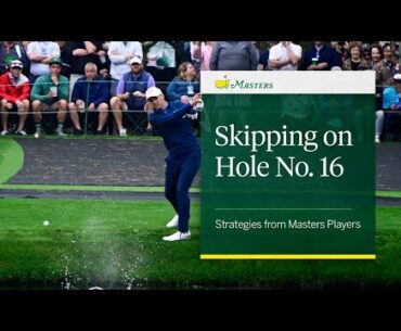 Skipping on Hole No. 16 | The Masters