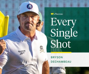 Bryson DeChambeau’s Third Round | Every Single Shot | The 2025 Masters