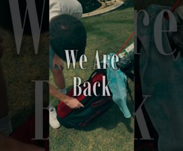 We are back! Our signature glove is back and it’s brought backup.. #golf #back #golflife #golfer