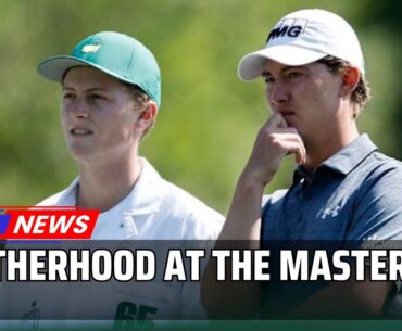 Maverick McNealy’s Masters Debut: A Family Affair with Brother Scout on the Bag! । USA GOLF NEWS
