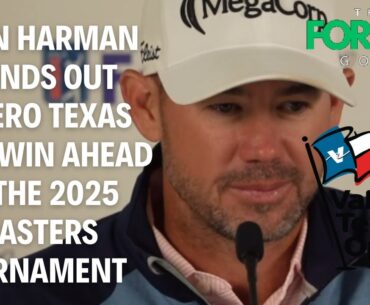 Brian Harman Credits Putter Change For Valero Texas Open Win; Says Event Is Perfect for Masters Prep
