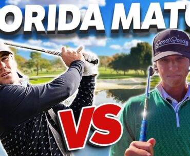 I Challenged GRANT HORVAT To A Stroke Play Golf Match In Florida | MicahMorrisGolf