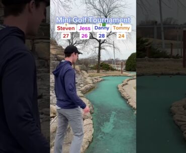 Mini Golf Tournament #6 (Hole 12) #minigolf #golf #viral