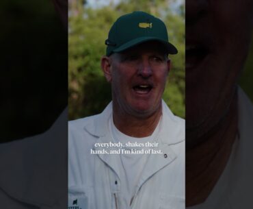 Joe LaCava recounts standing on No. 18 green with Tiger Woods in the 2019 Masters. #themasters