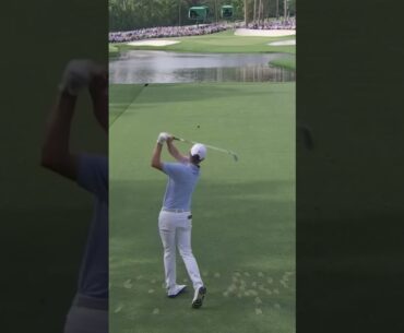 Justin Rose Iron Swing Tee Shot 2025 #justinrose #golfswing #themasters #golf