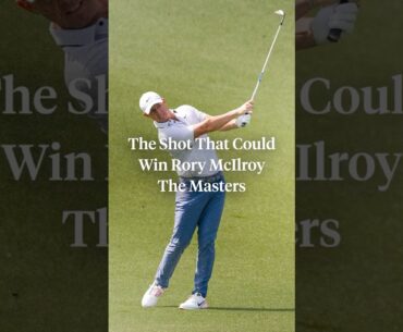Rory McIlroy has taken his wedge game to another level at Augusta National. 📈