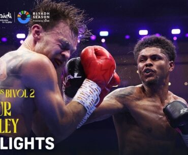 Riyadh Season: Shakur Stevenson vs. Josh Padley Fight Highlights (Beterbiev vs. Bivol 2)