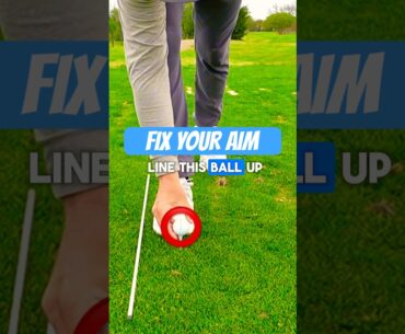 This is the easiest way to fix your AIM #golf #golftips