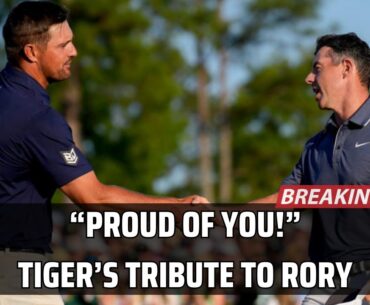 Tiger Woods’ Powerful Message to Rory McIlroy After Masters Win । USA TODAY NEWS