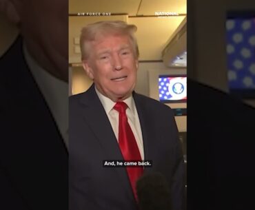 Trump congratulates Rory McIlroy on Masters, career Grand Slam win in Augusta