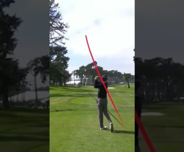 Par 3 Masterclass from Tiger Woods 🐅⛳️ #shorts #tigerwoods #golf #highlights