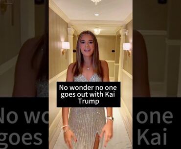 No wonder no one goes out with Kai Trump #trump #celebrity #shotrs #golf