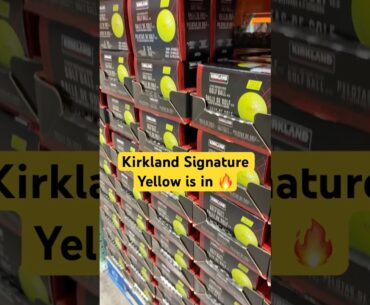 Kirkland Signature Yellow Golf Ball #golf #costco #shopping