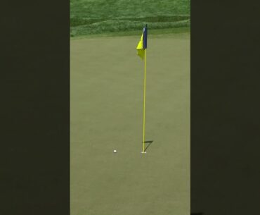 Bryson DeChambeau NAILS approach shot! 🤯
