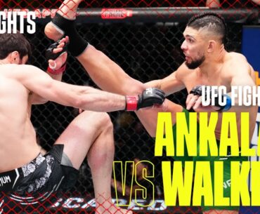 Magomed Ankalaev vs Johnny Walker 2 | UFC Fight Night | DAZN Highlights