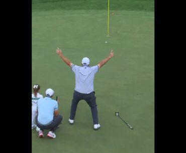 Rory McIlroy’s Daughter Poppy Drains a Putt at The Masters