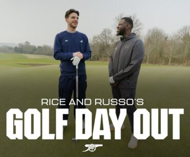 Hitting the course in style 🏌️‍♂️ | Declan Rice and Alessia Russo's golf day out!