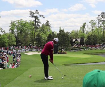 Lucas Glover Golf Swing 95 yards down the line