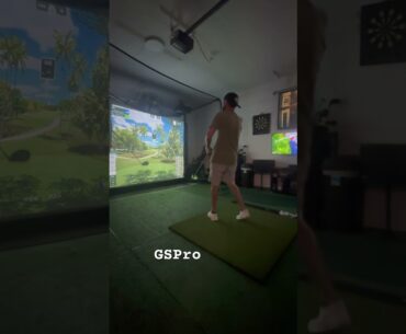 First night running GSPro, absolute game changer as a sim software. So much fun! Updates soon!