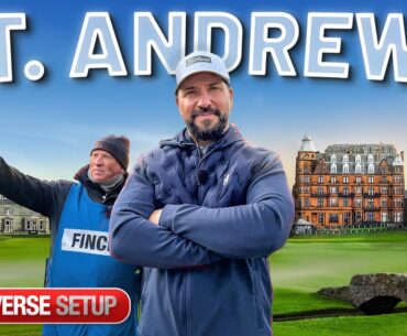 I play the Old Course at St Andrews... BACKWARDS!