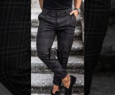 Loose and Slim Men's Casual Plaid Print Pants😍 Link in bio🔥   #mensfashion #menstyle #menpants #fyp