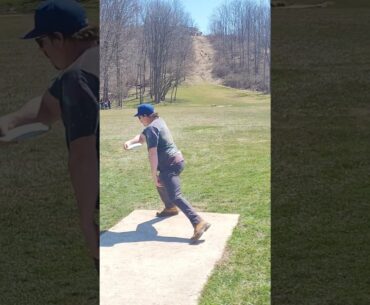 Bogart’s 400+ Foot Monster Drive & Putter Magic on the Tee Around the Tree Route!