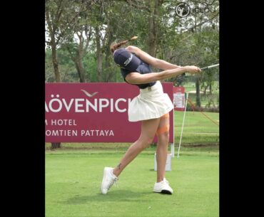 Nataliya Guseva's driver swing is even more fantastic in slow motion.