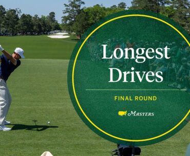 The Longest Drives From the Final Round | The 2025 Masters