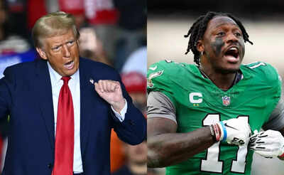Donald Trump’s health compared to Super Bowl champ A.J. Brown as the President is declared “fully fit” to serve as commander in chief