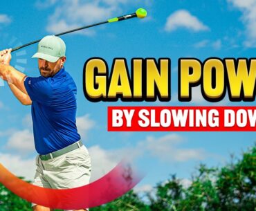 Create Effortless Power by Slowing Down Your Golf Swing