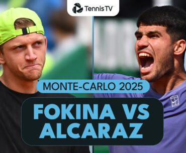 Alejandro Davidovich Fokina & Carlos Alcaraz Shotfest | Monte-Carlo 2025 Semi-Final Highlights