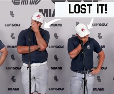 Jon Rahm Can’t Stop Laughing at Tyrrell Hatton’s Caddie Story