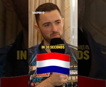 How many DUTCH darts players can you name? | Luke Humphries