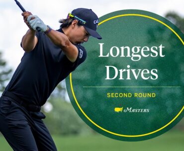 The Longest Drives From the Second Round | The 2025 Masters