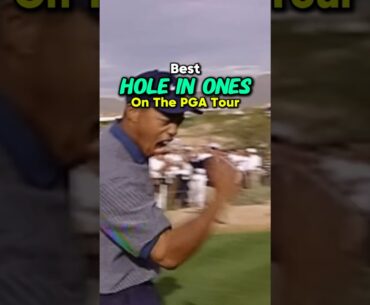Unbelievable Hole in Ones on the PGA Tour!