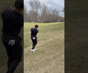 How would you play this shot? #golf #golfswing #golfer #youtubeshorts