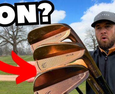 Takomo Irons - Are We Being Conned? (THE TRUTH!) - First time Playing DTC Irons on the course!