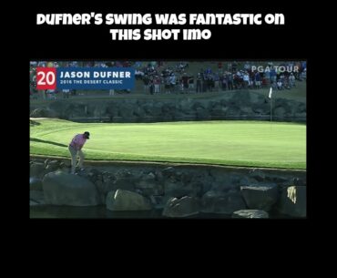 Jason Dufner Nearly Holes Fantastic Recovery Shot! #golf #jasondufner #pgatour