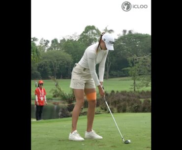 What a swing! What an impact! #nataliyaguseva
