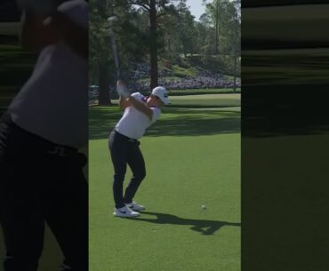 Victor Hovland Iron Swing 2025 The Masters #victorhovland  #themasters #golfswing #golf