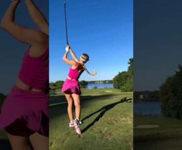 Alisa Diamin #golf #golfer #golfing #golfswing #shorts