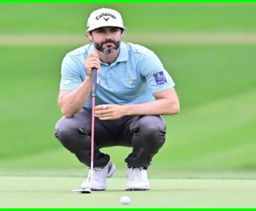 Adam Hadwin überzeugt das Platzpflegeteam der Valspar Championship mit einer herzlichen Geste nach