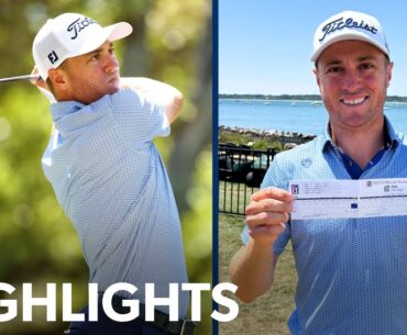 Justin Thomas ties course record with 61 | Round 1 | RBC Heritage | 2025