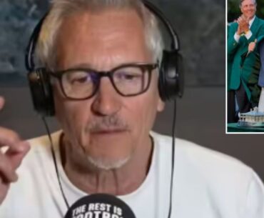 Gary Lineker doesn't hold back on golf critics after Rory McIlroy wins the Masters