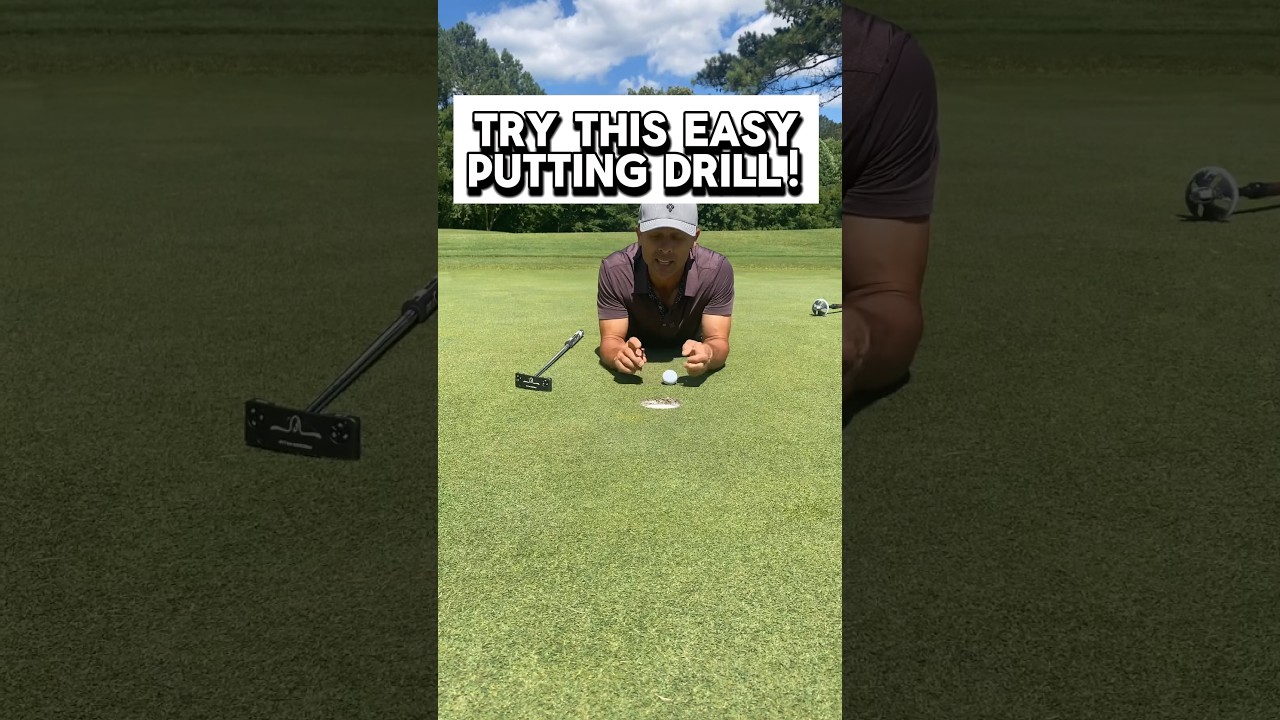 Must try putting drill! #golftips #putting #puttingtips Must try putting drill! #golftips #putting #puttingtips