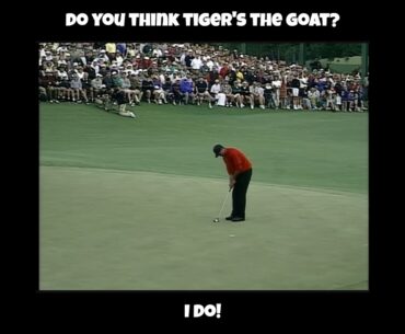 Tiger Woods Wins The 1997 Masters #tigerwoods #golf