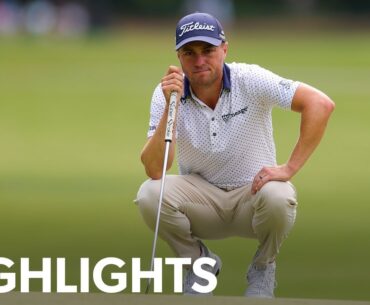 Justin Thomas takes two-shot lead into weekend | Round 2 | RBC Heritage | 2025