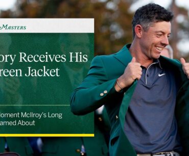 The 2025 Green Jacket Ceremony | The Masters